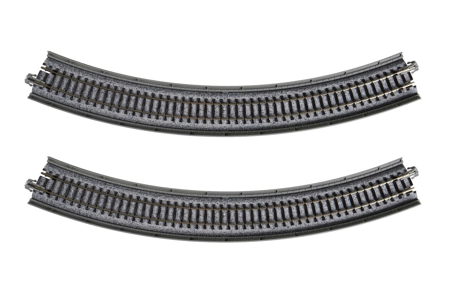 Kato 20-520 N Scale 315mm (12-3/8") Single Track Radius 45-Degree Viaduct - 2pcs