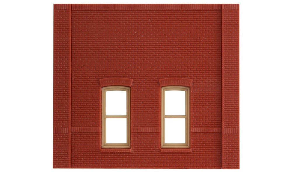 DPM 30134 HO Scale MBS Street Level Rectangular Window Wall Section - Oakville Model Trains Depot