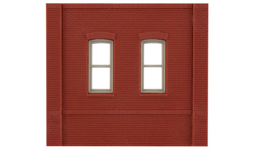 DPM 30133 HO Scale MBS Dock Level Rectangular Window Wall Section - Oakville Model Trains Depot