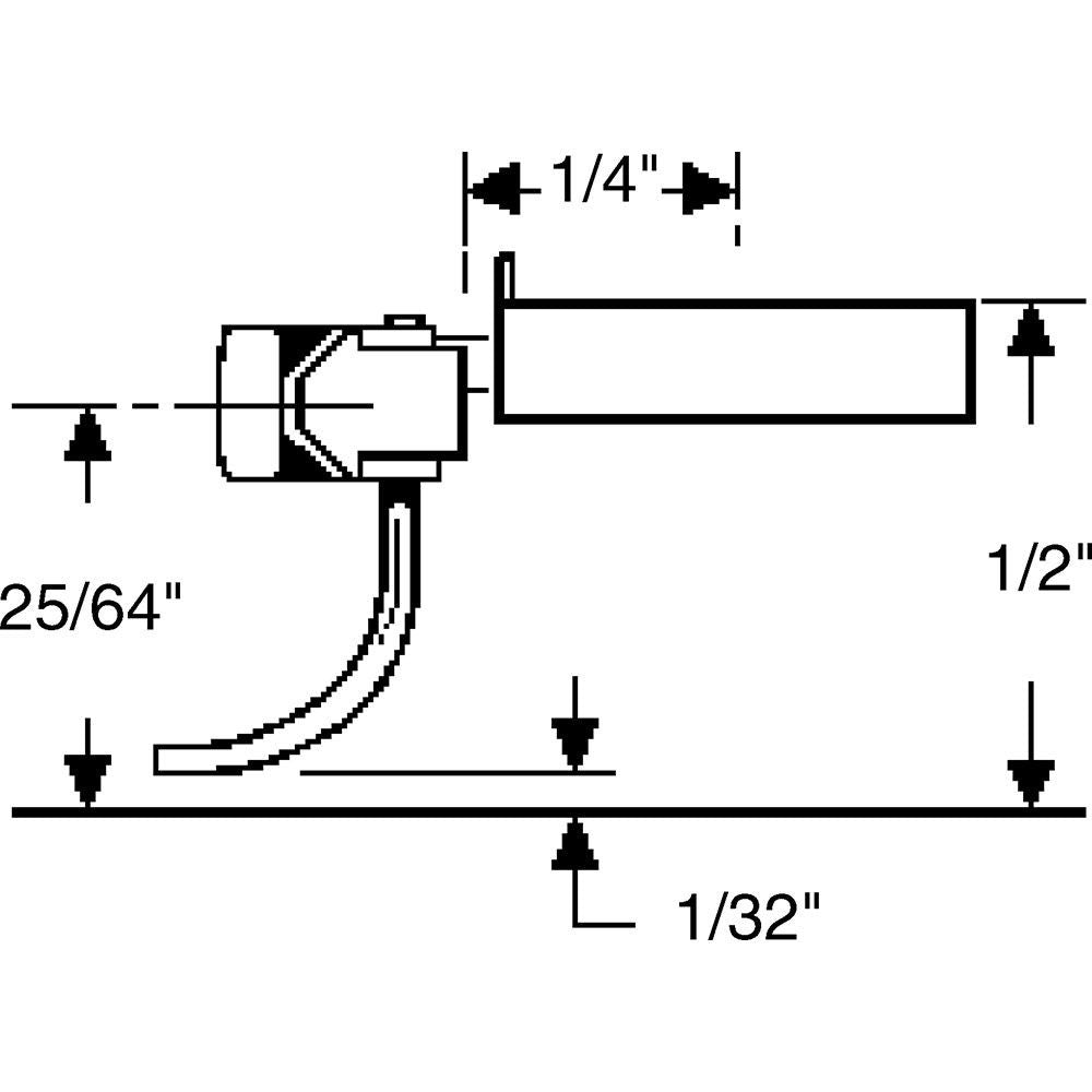 Kadee 145 HO Scale Whisker® Metal Couplers with Gearboxes - Short (1/4") Overset - Oakville Model Trains Depot