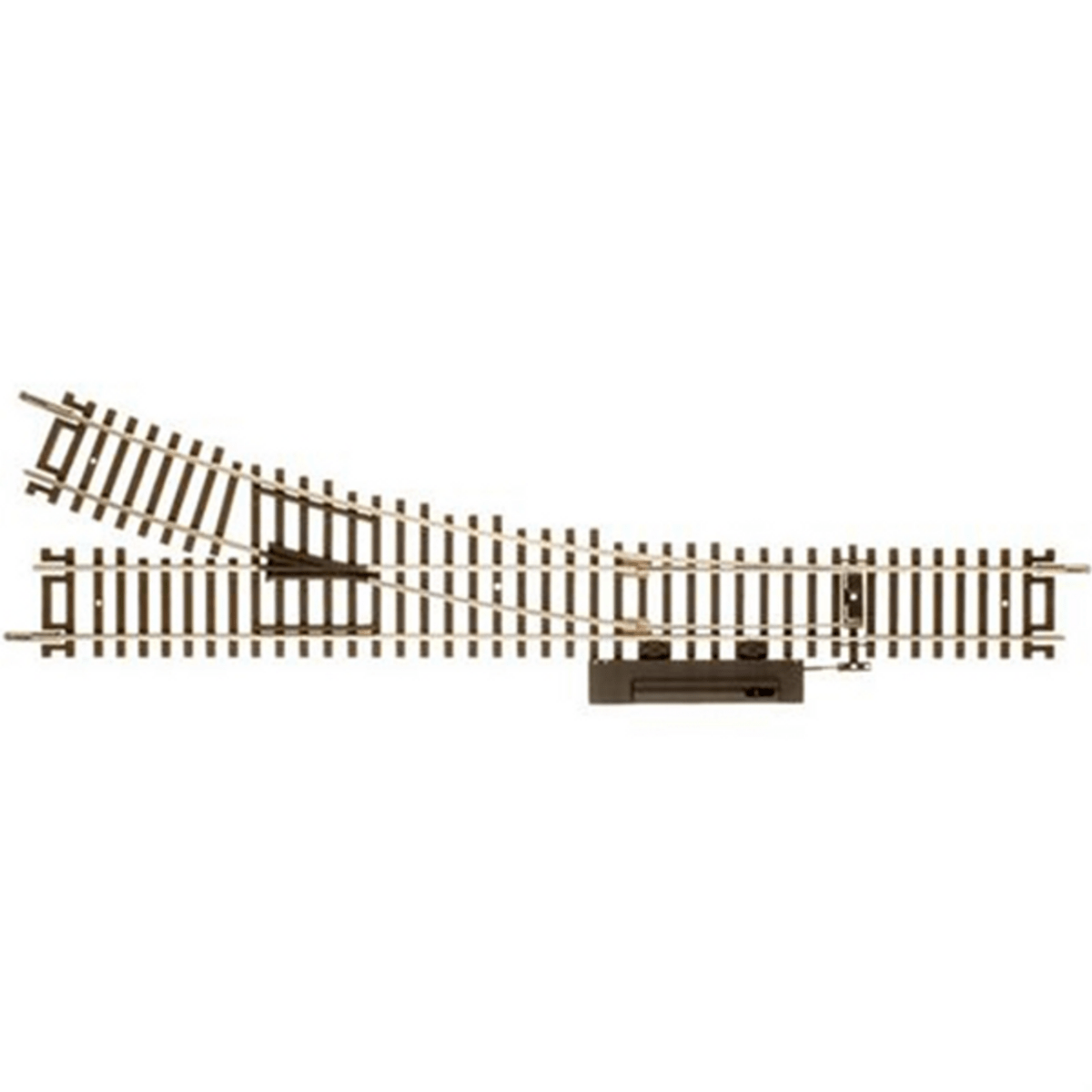Atlas 545 HO Scale Code 83 RH Right Hand 22" Radius Manual Snap Switch/Turnout - Oakville Model Trains Depot