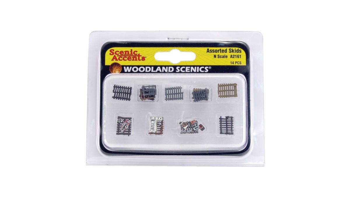 Woodland Scenics A2161 N Scale Assorted Skids