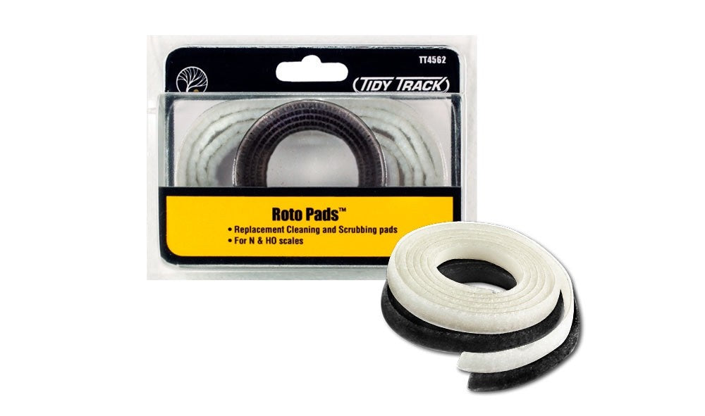 Woodland Scenics TT4562 Tidy Track Roto Wheel Cleaner Replacement Pads