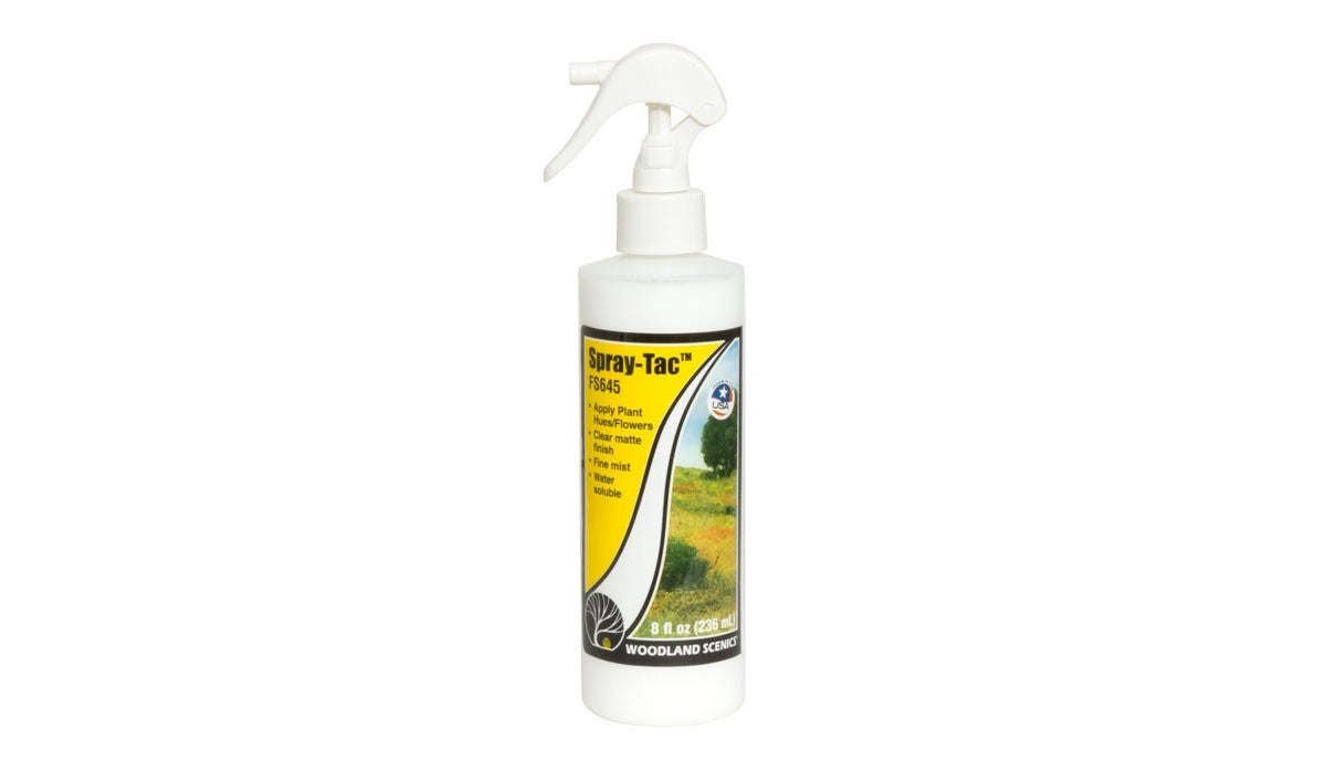 Woodland Scenics FS645 Spray-Tac™ for adhering Flowers and Plant Hues