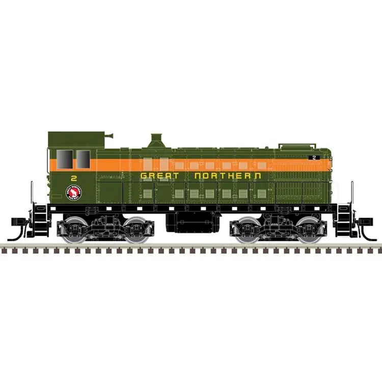 Atlas 40005721 N Scale MASTER GOLD ALCO S-2 Great Northern #2 w/LokSound &DCC