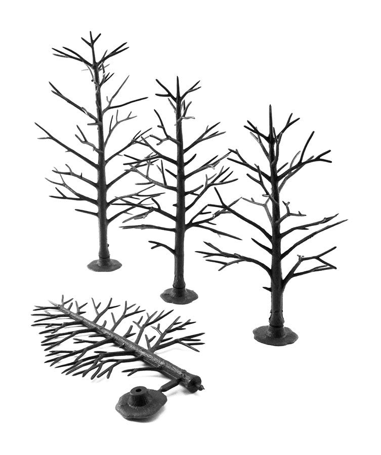 Woodland Scenics 1123 Deciduous Tree Armatures 5" - 7" in Height 12pcs - New