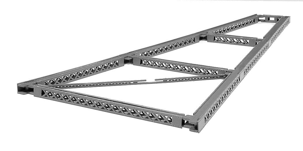 Micro Engineering 75-513 HO 150'' Long Light Weight Steel Viaduct Bridge Kit