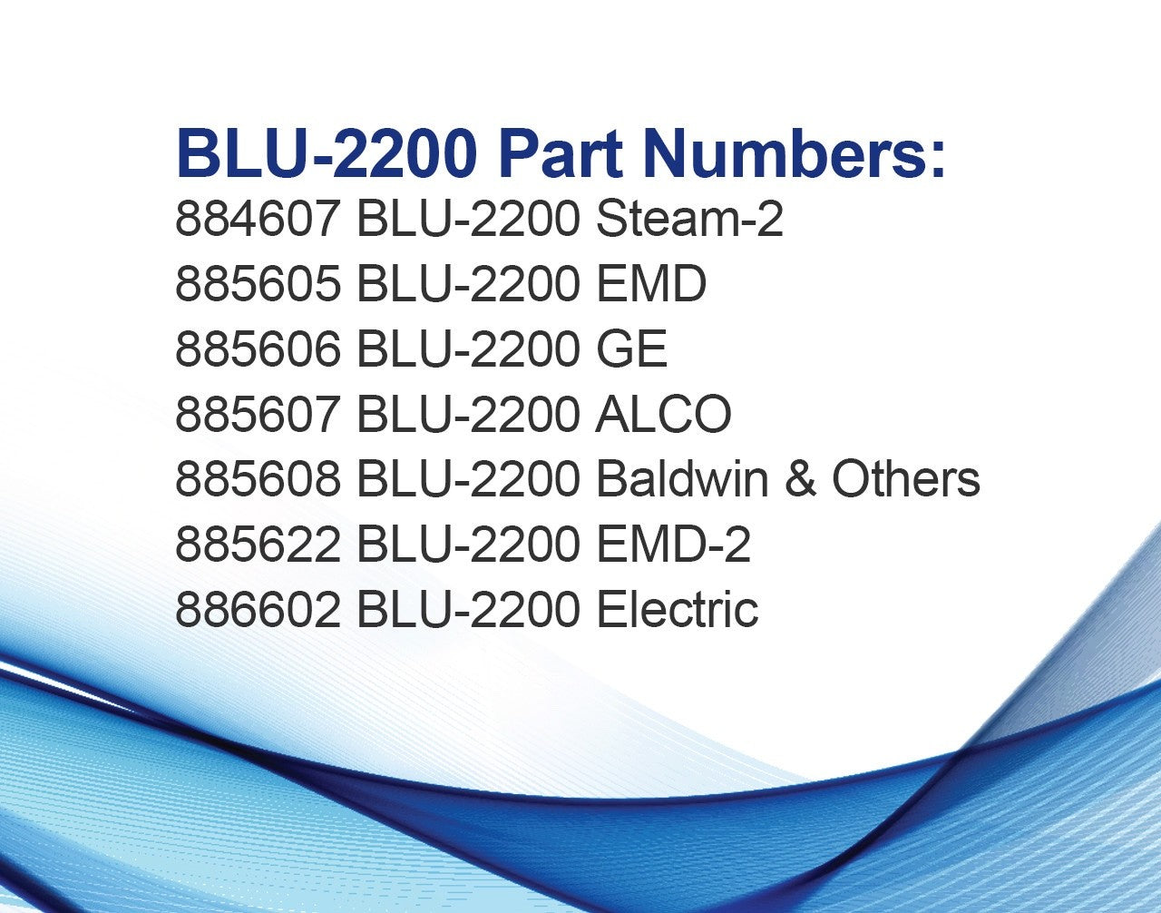 SoundTraxx 884607 BLU-2200 2 Amp Digital Sound Decoder for Steam Loco