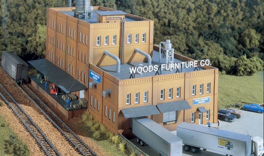 Woodland Scenics DPM 66000 N Scale Woods Furniture Co Building Kit
