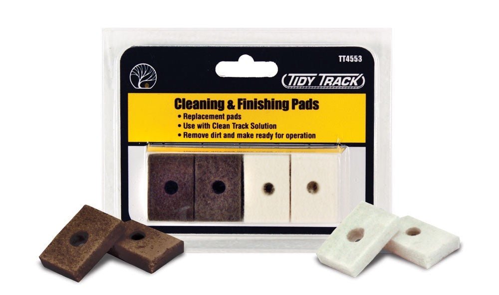 Woodland Scenics TT4553 Cleaning & Finishing Pads - Oakville Model Trains Depot