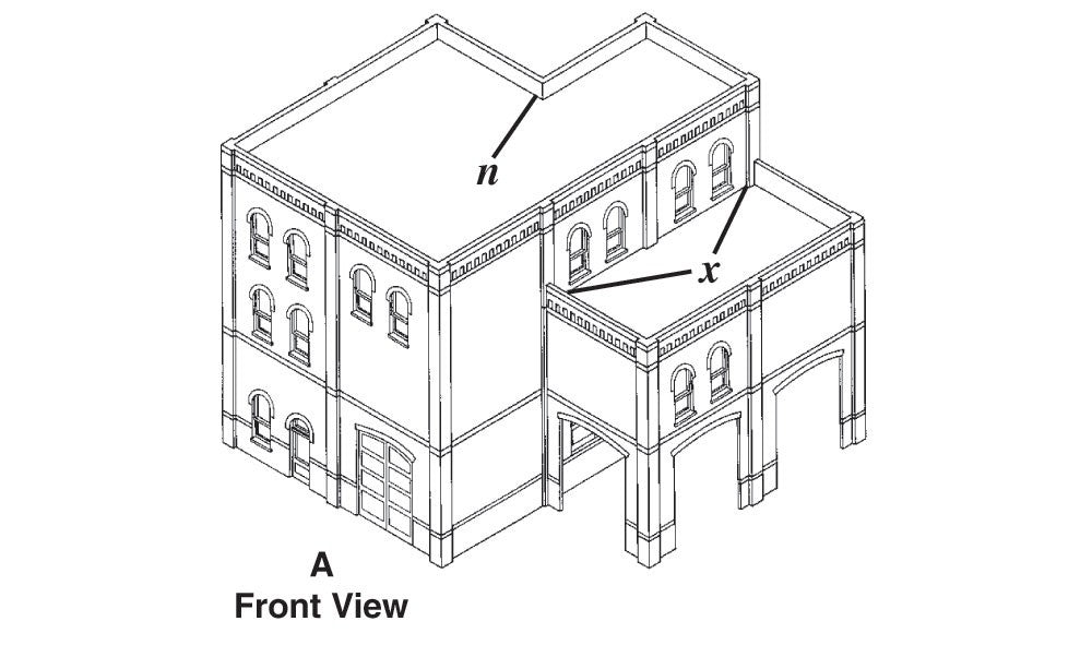 Woodland Scenics DPM 35300 4-in-1 Modular Kit