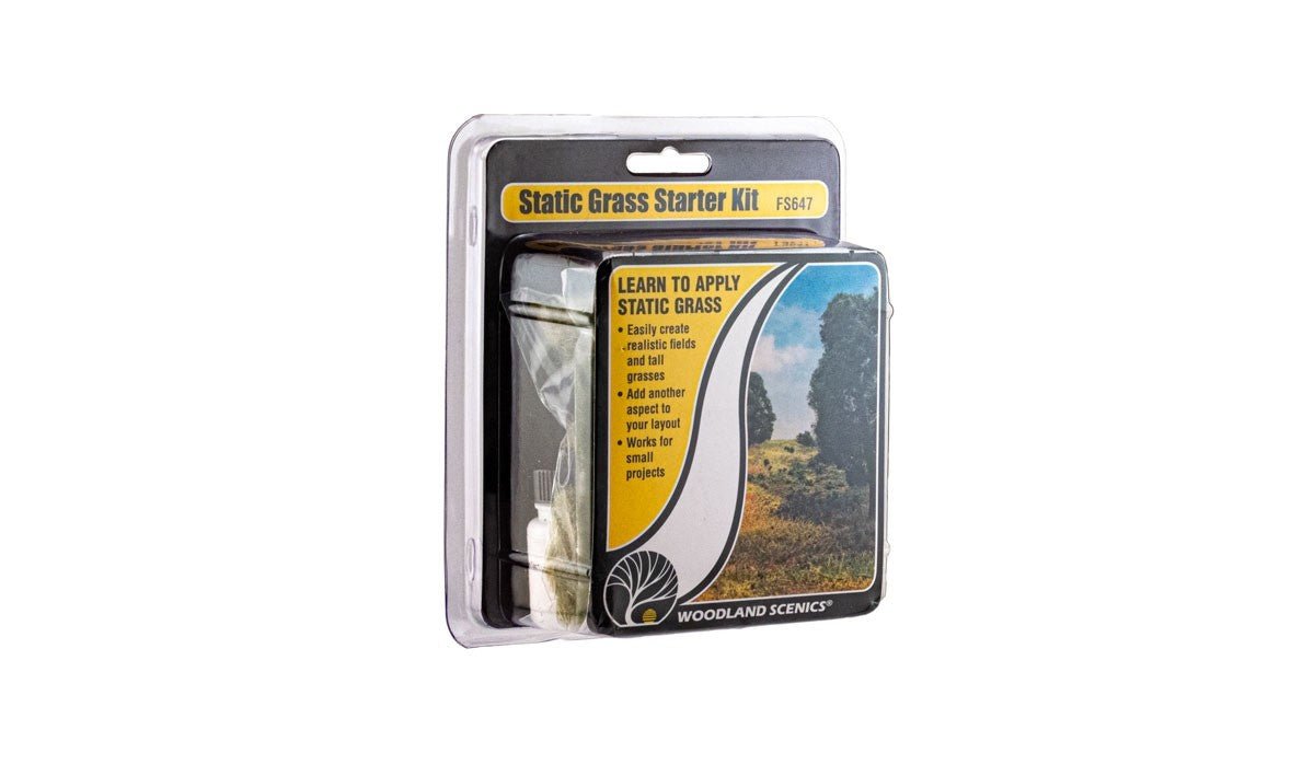 Woodland Scenics FS647 Static Grass Starter Kit - Oakville Model Trains Depot