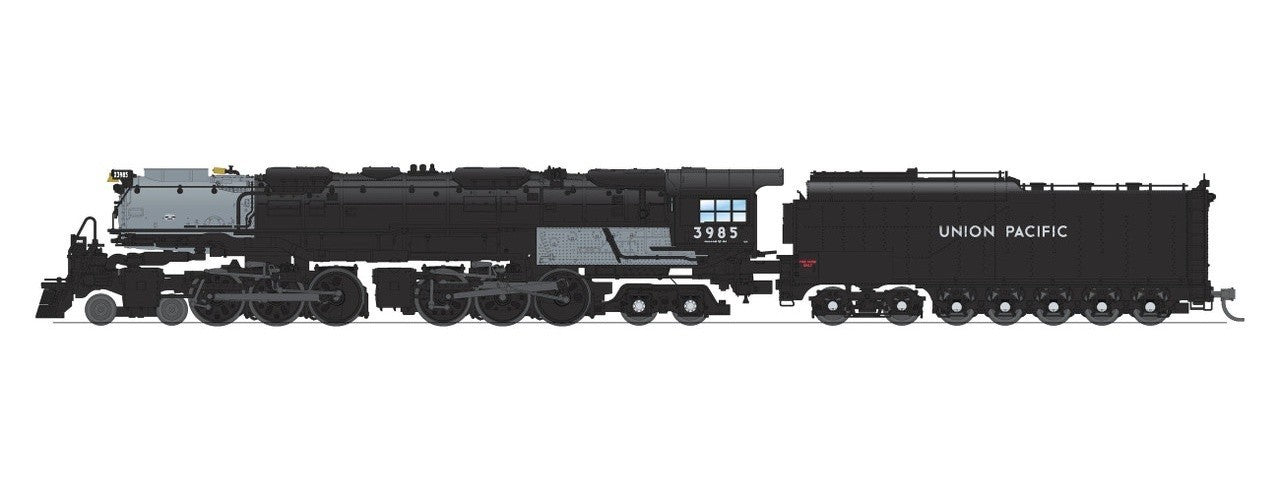 Broadway Limited 8656 N Union Pacific Steam 4-6-6-4 Challenger 3985 DC - New
