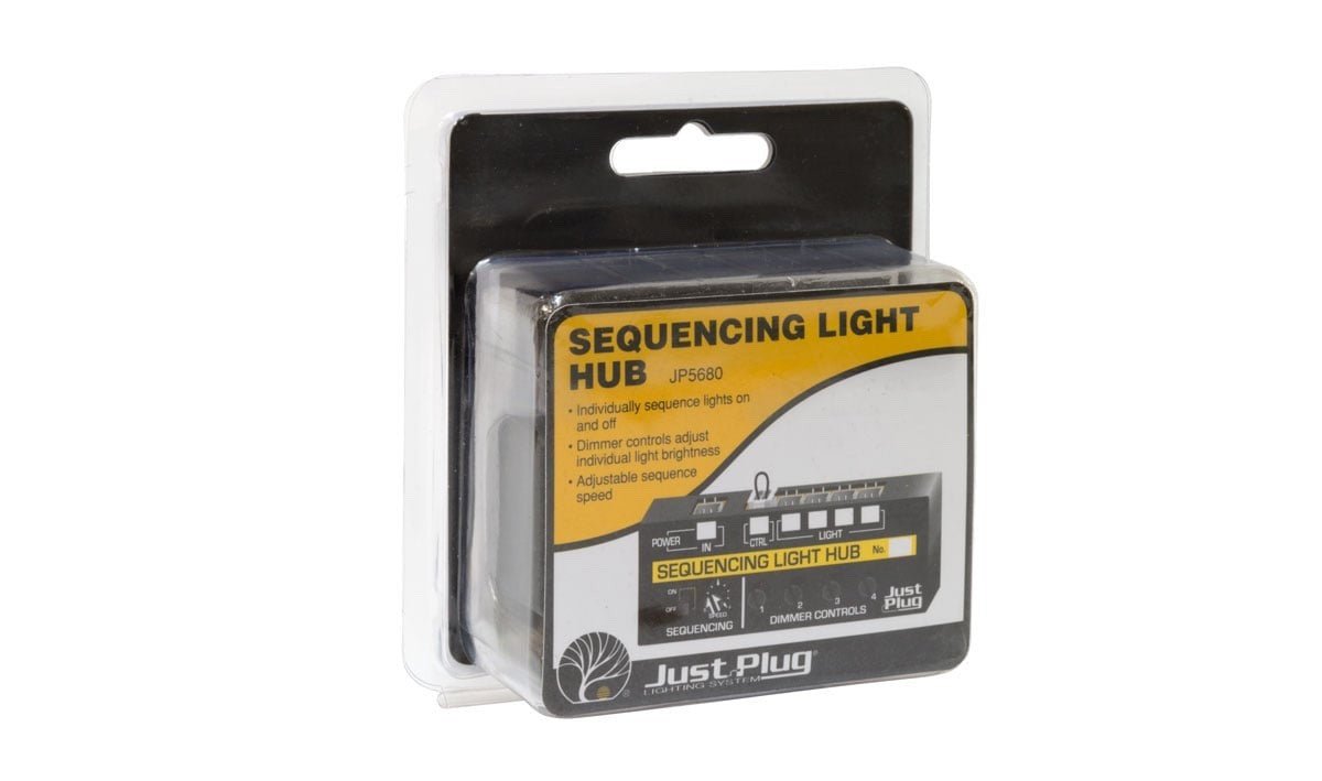 Woodland Scenics JP5680 Just Plug Sequencing Light Hub - Oakville Model Trains Depot