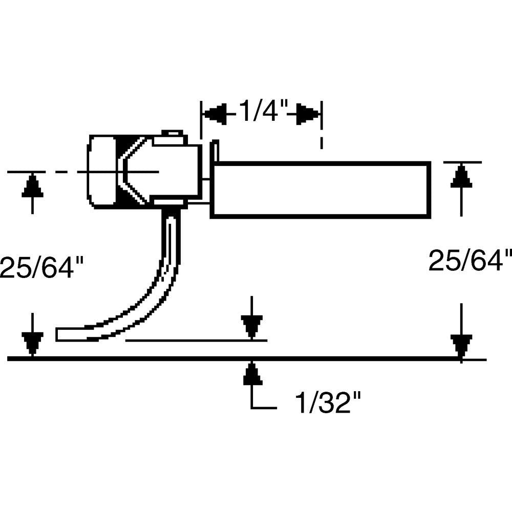 Kadee 144 HO Scale Whisker® Metal Couplers with Gearboxes - Short (1/4") Underset - Oakville Model Trains Depot