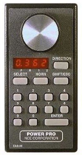 NCE 5240040 Cab06r Wireless Radio Throttle (Encoder Knob, Yard Mode) - Oakville Model Trains Depot