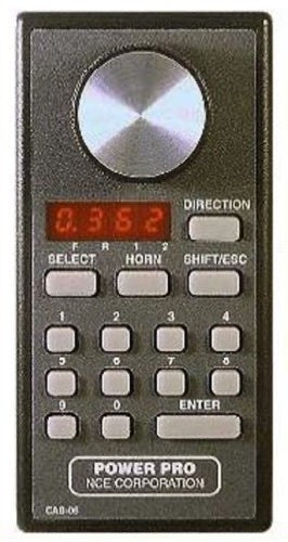 NCE 5240040 Cab06r Wireless Handheld DCC Cab Encoder LED Radio Throttle - New