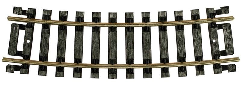 Atlas 832 HO Scale Code 100 15" Radius Curved Snap-Track 1/2 Section - 4pcs