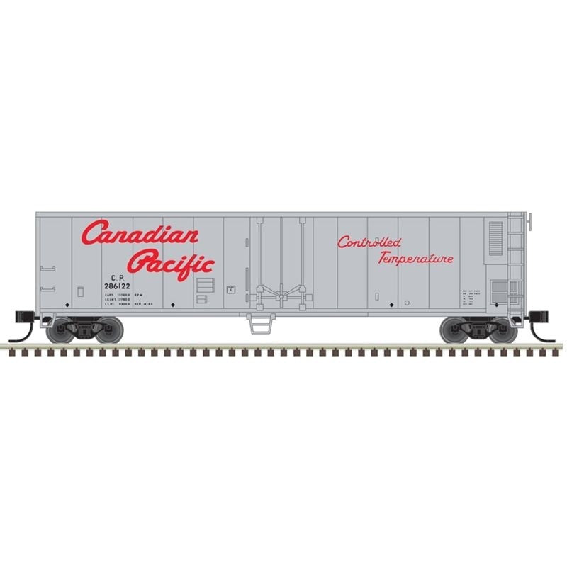 Atlas 50006475 N Scale Trainman 50' Mech Reefer Canadian Pacific CP #286116