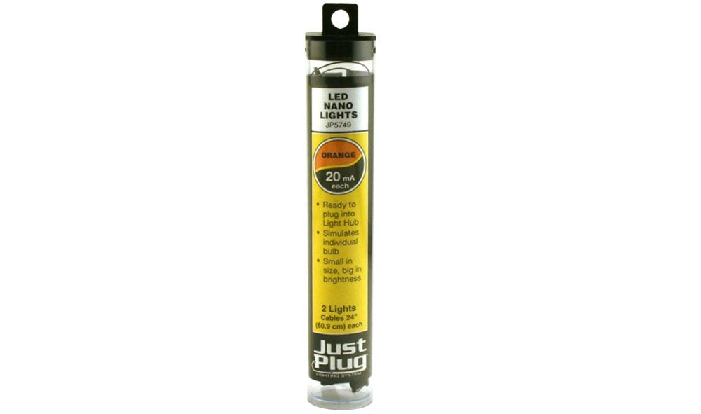 Woodland Scenics JP5749 Just Plug Orange LED Nano Lights