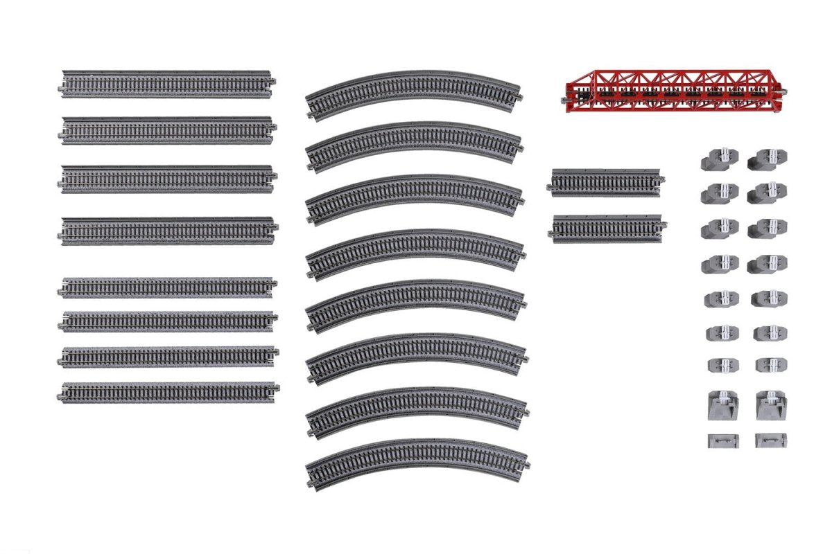 KATO 20 - 861 N Scale Unitrack V2 Single - Track Viaduct Variation Track Set - Oakville Model Trains Depot