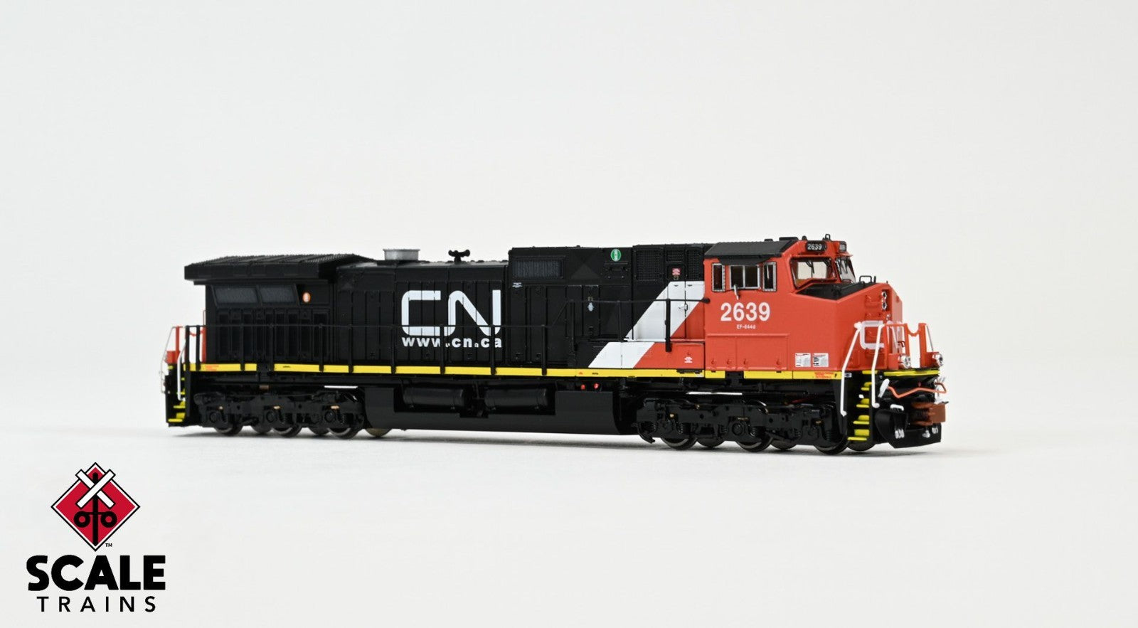 SCALETRAINS Rivet Counter N Scale GE DASH 9, Canadian National/Website #2639 DC