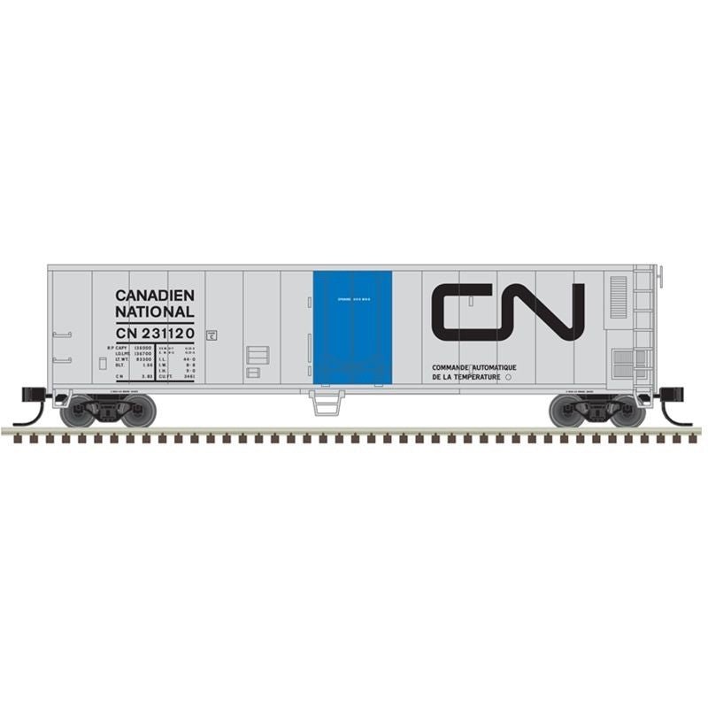Atlas 50006473 N Scale Trainman 50' Mech Reefer Canadian National CN 231120 - Oakville Model Trains Depot