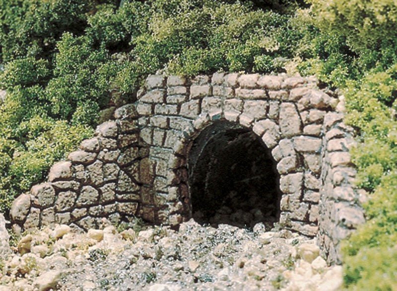 Woodland Scenics 1164 N Scale Random Stone Culvert - 2 sets - Oakville Model Trains Depot
