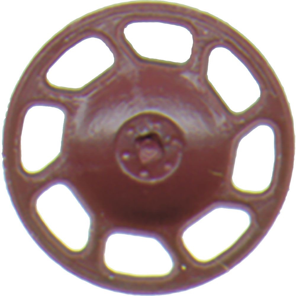 Kadee #2023 HO Universal Brake Wheel Boxcar Red - Freight Car Detail Parts