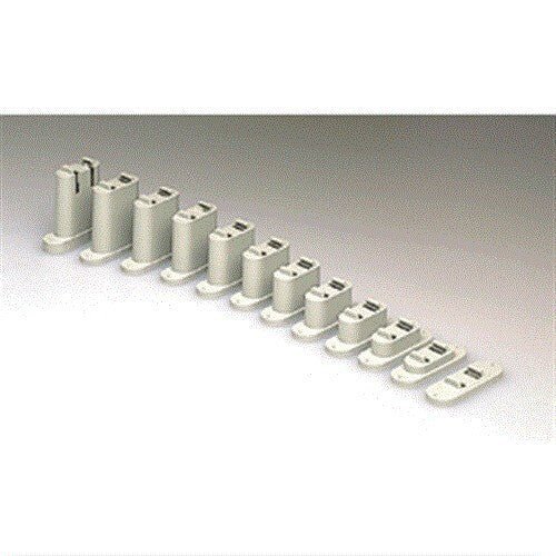 Atlas 2541 N Scale Graduated Pier Set Snap Fit for Mountain Atlas Track - 25pcs - Oakville Model Trains Depot