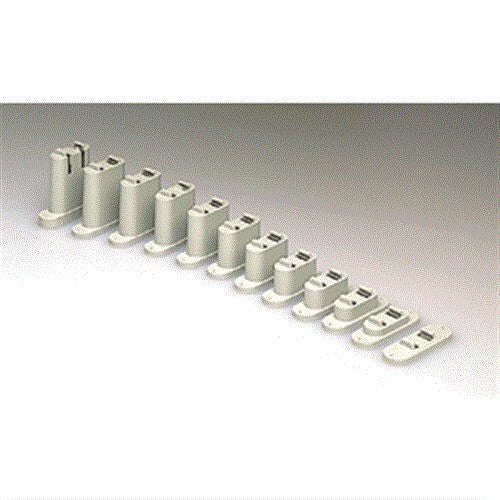 Atlas 2541 N Scale Graduated Pier Set Snap Fit for Mountain Atlas Track - 25pcs