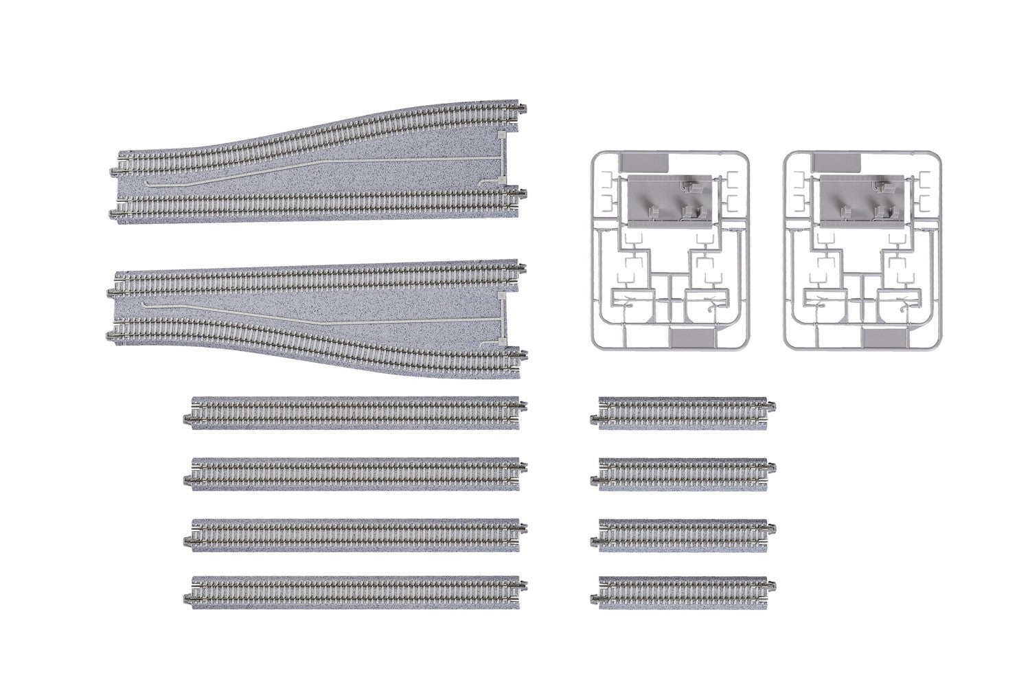 Kato 20-874 N Scale V15 Double Track Set For Station