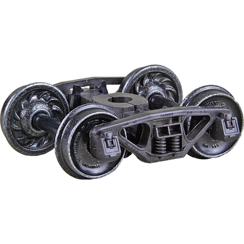 Kadee 565 HO Scale Bettendorf 50 - Ton Self Centering Trucks with 33" Wheels - HGC - Oakville Model Trains Depot