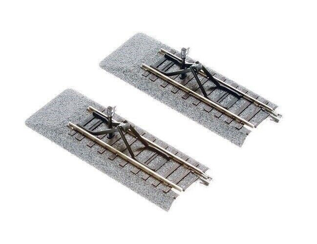 Kato 2-170 HO Scale Unitrack Straight Track w/ Bumper 109mm 4-1/4" - 2pcs