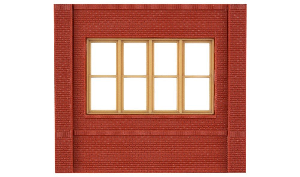 DPM 30143 HO Scale MBS Dock Level Victorian Window Wall Section - Oakville Model Trains Depot