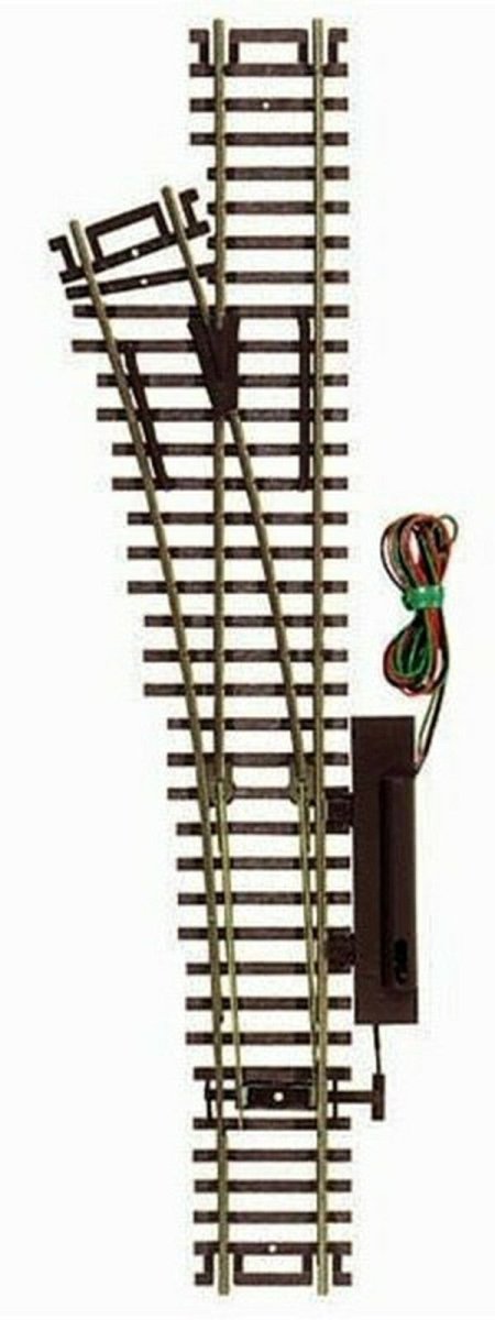 Atlas 540 HO Scale Code 83 LH Left Hand Nickel Silver Remote Snap - Switch - Oakville Model Trains Depot