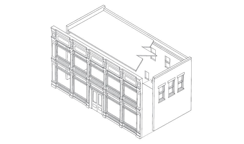 Woodland Scenics DPM 11700 HO Scale JC Nickels Building Kit