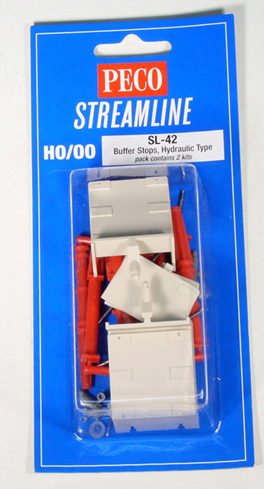 Peco SL-42 HO Scale Bumper Hydraulic Type 2pcs - New