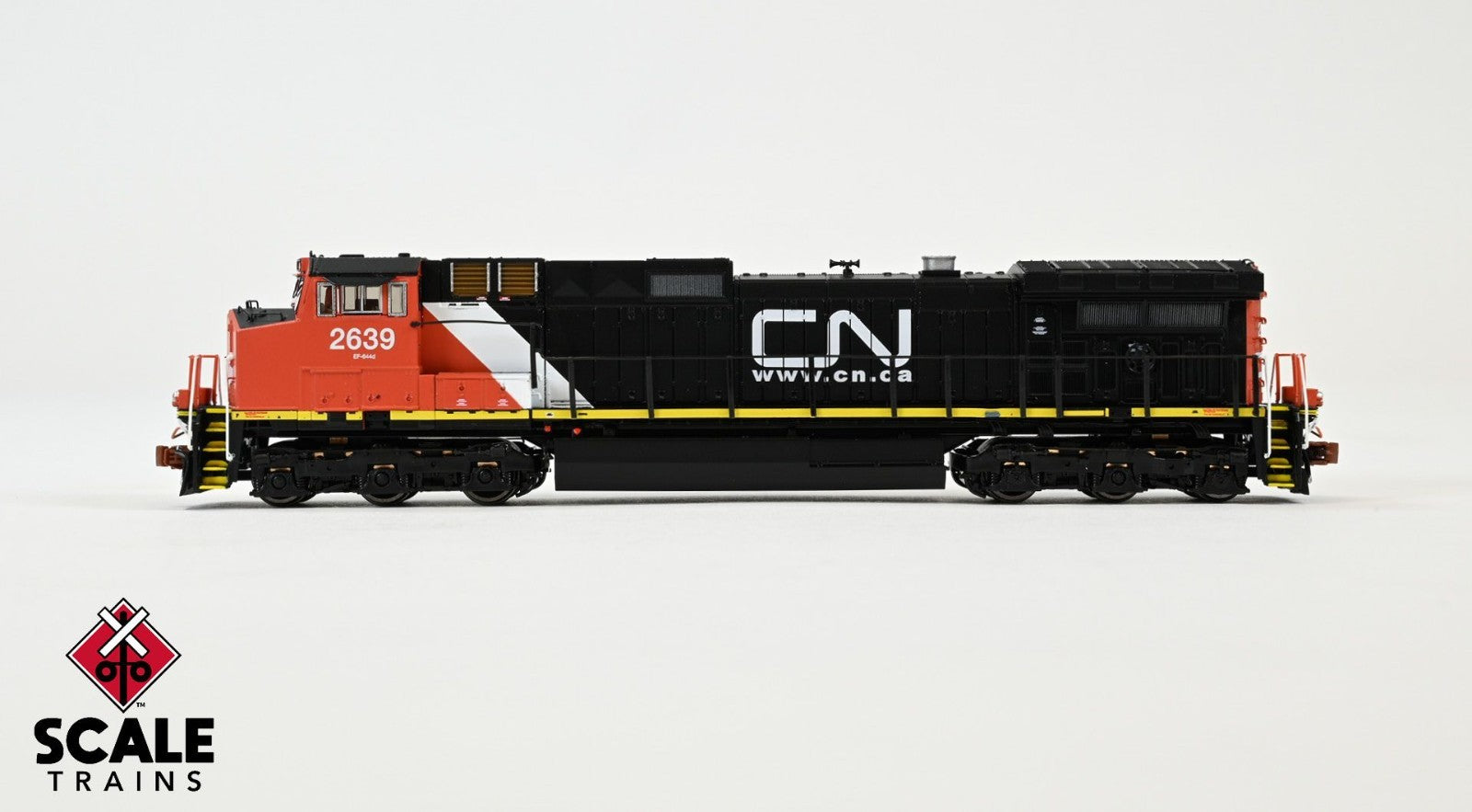 SCALETRAINS Rivet Counter N Scale GE DASH 9, Canadian National/Website #2639 DC
