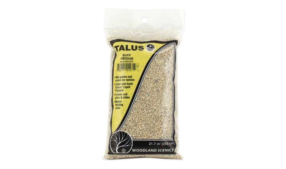 Woodland Scenics C1271 Medium Buff Talus - Oakville Model Trains Depot