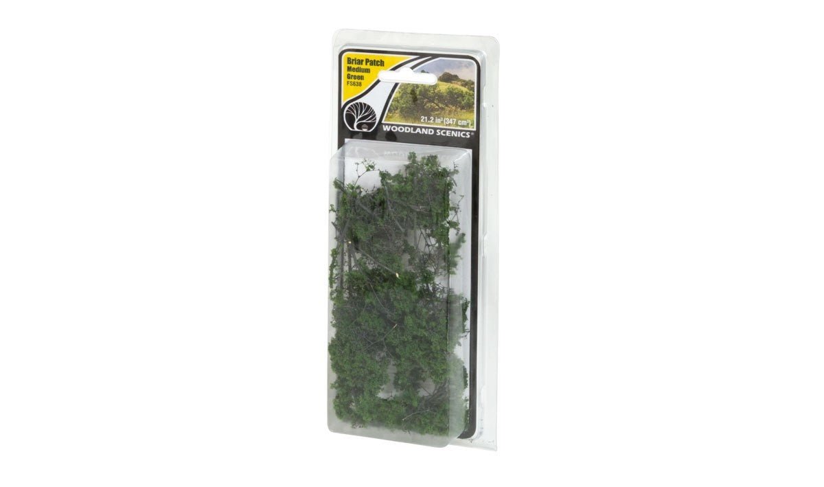 Woodland Scenics FS638 Briar Patch Medium Green - Oakville Model Trains Depot