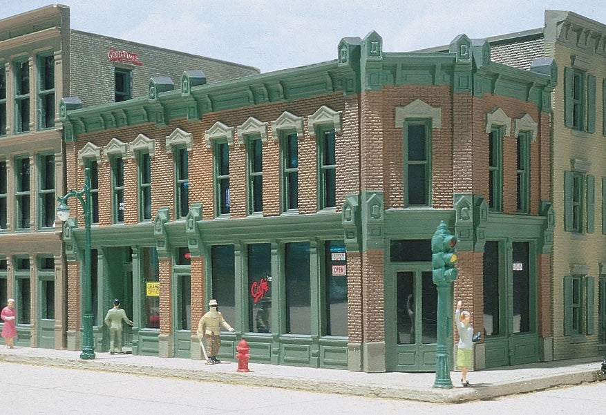 Woodland Scenic DPM 12100 HO Scale Seymour Block Building Kit