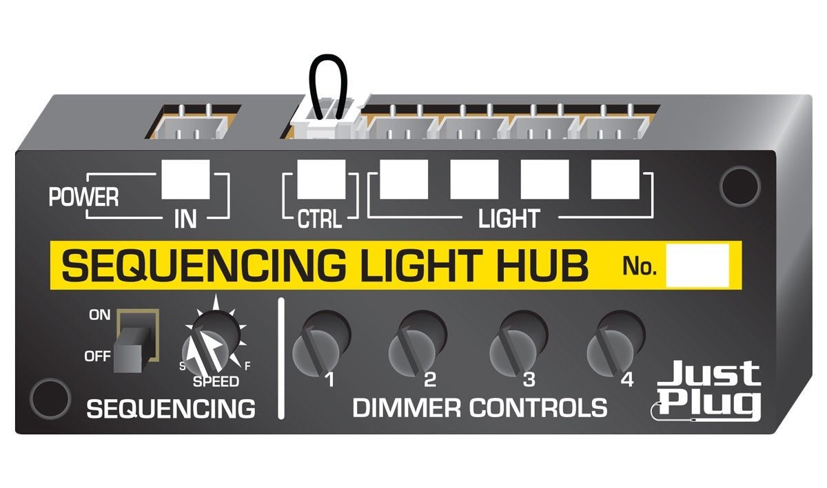Woodland Scenics JP5680 Just Plug Sequencing Light Hub - Oakville Model Trains Depot