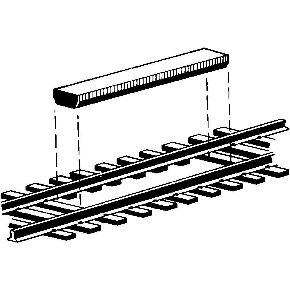 Kadee #312 HO Scale Between-the-Rails Permanent Magnet non-delayed Magnetic Unco