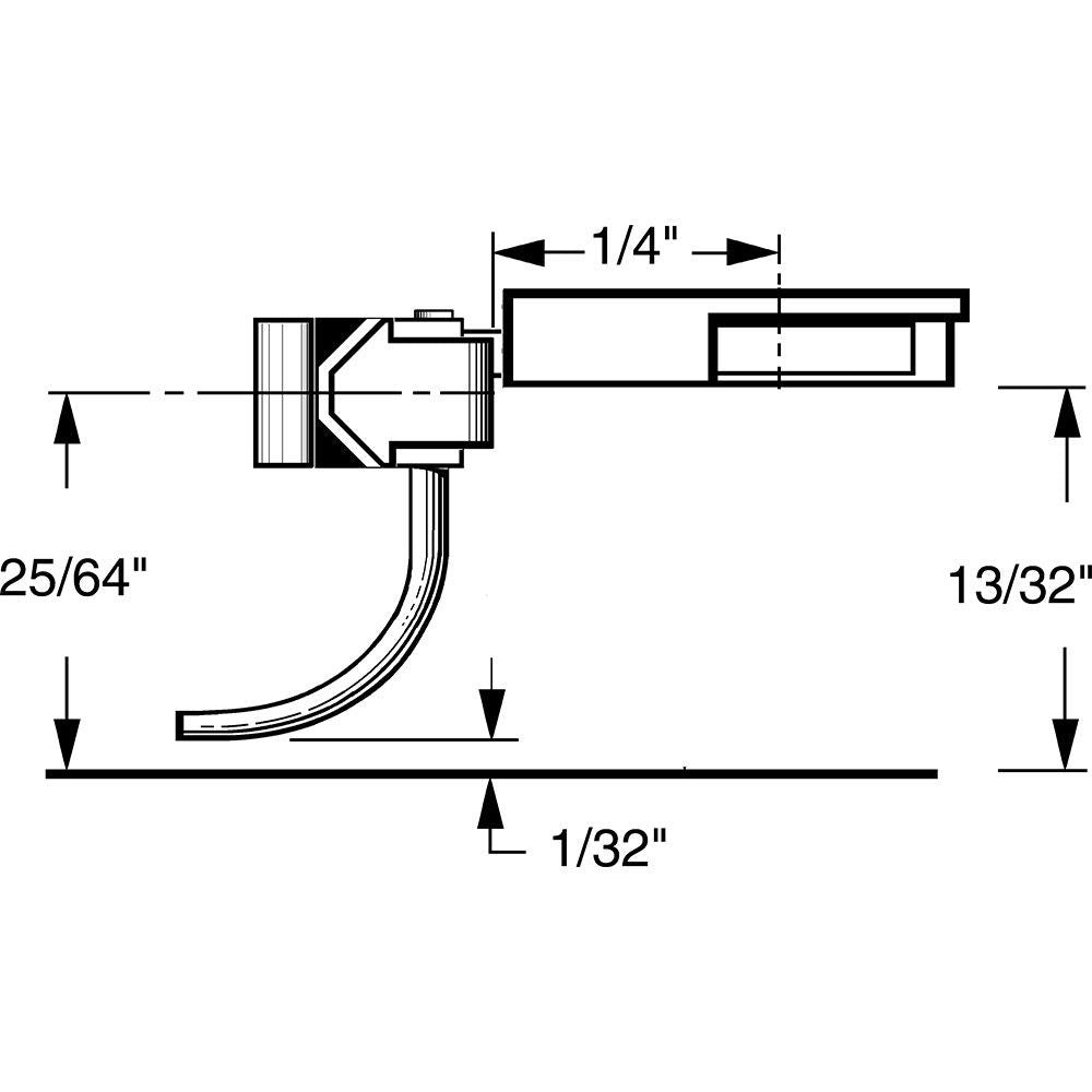 Kadee 23 HO Scale 20 - Series Plastic Couplers with Gearboxes - Short (1/4") Centerset - Oakville Model Trains Depot