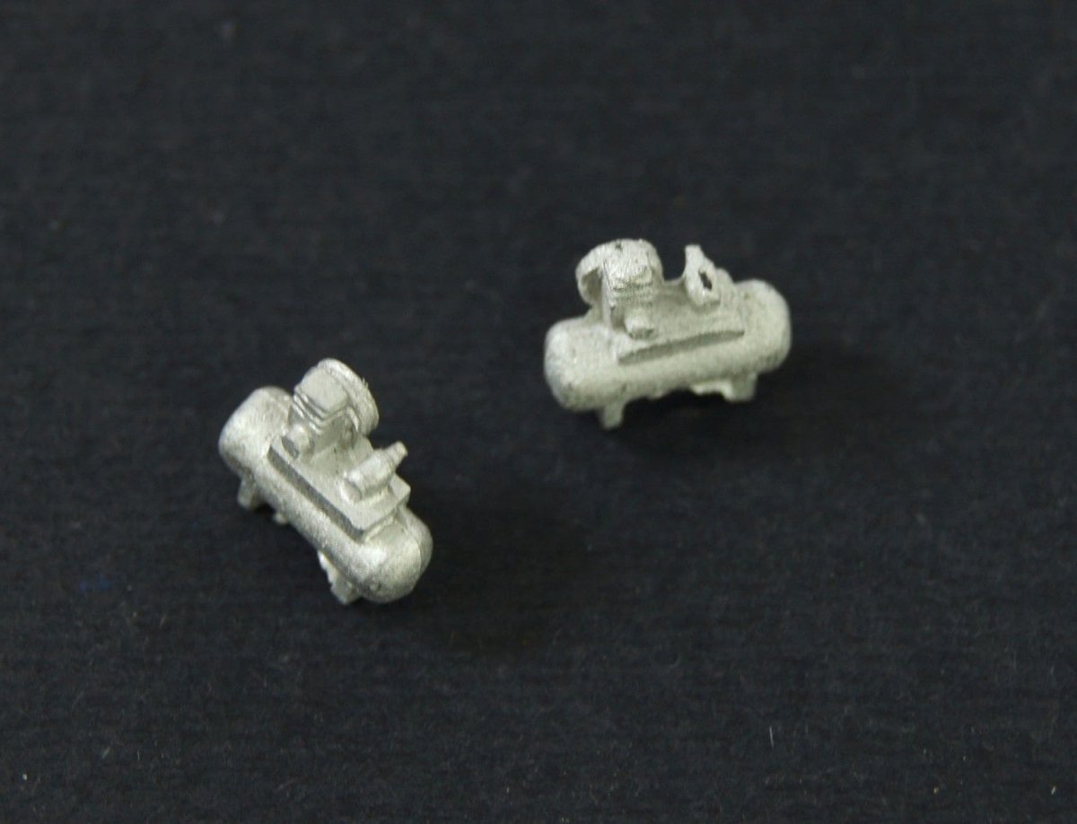 Micro Engineering 80 - 143 N Scale Air Compressors - 2 pcs - Oakville Model Trains Depot