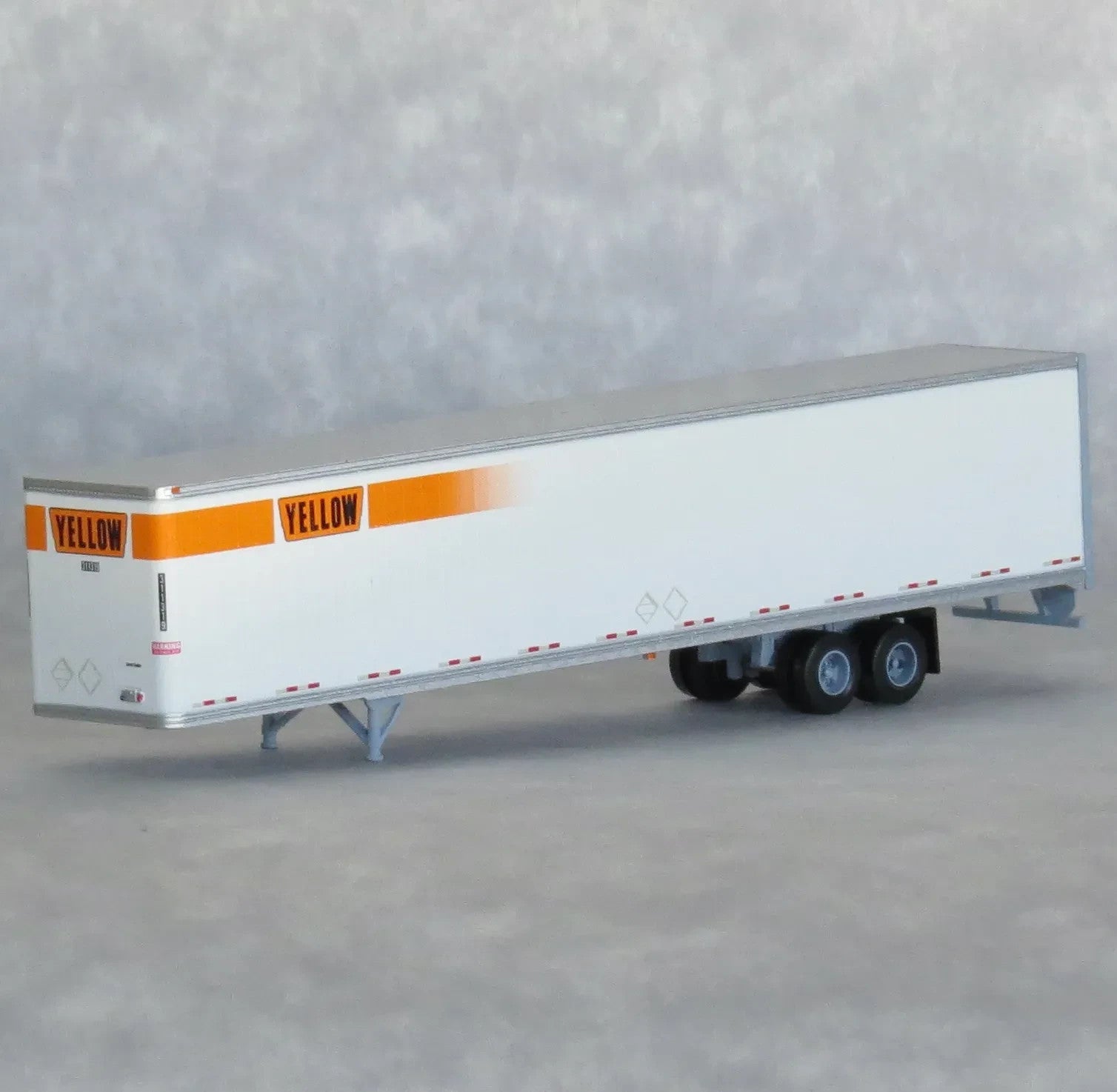 N Scale Trainworx 45385-07 YELLOW 53′ Trailer #532004