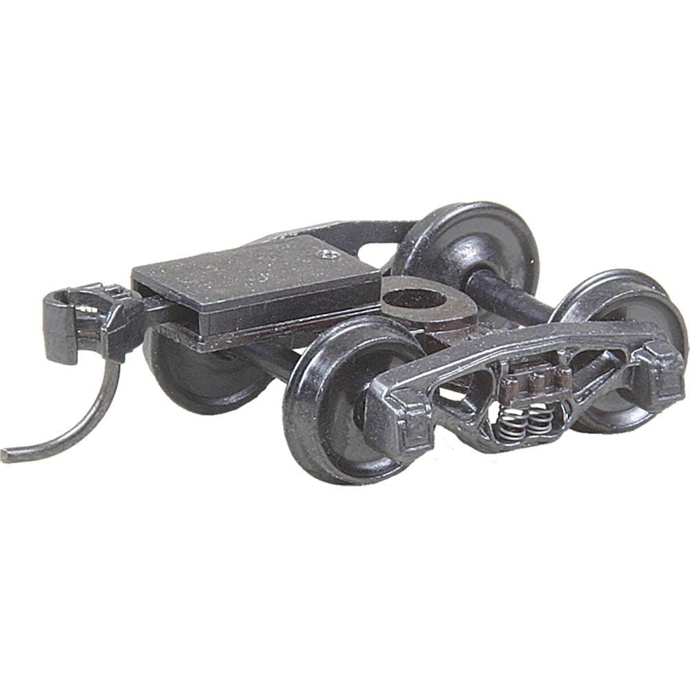 Kadee #502 HO Bettendorf 50-ton Trucks w/ Ready-to-Mount Couplers, 33" Wheels