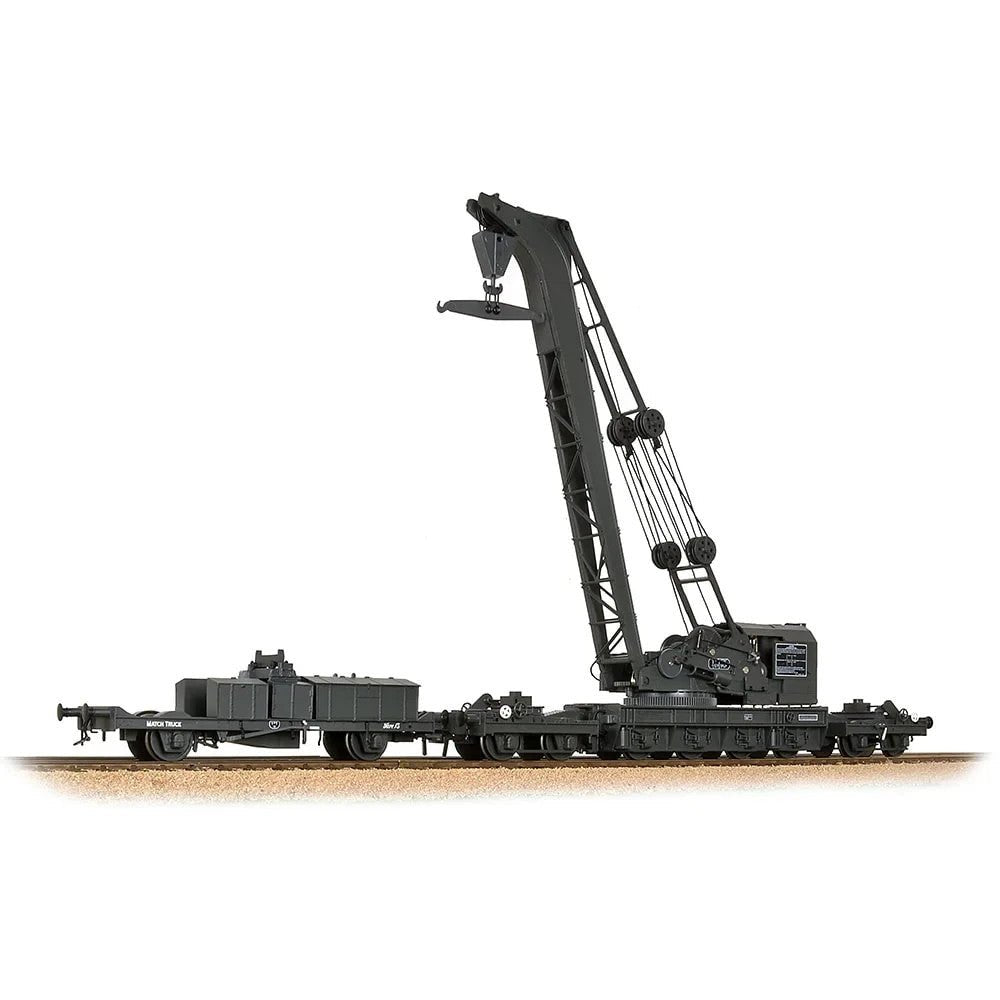 Bachmann 38 - 800 OO Scale Ransomes & Rapier 45 - Ton Steam Breakdown Crane - SR Grey - Oakville Model Trains Depot