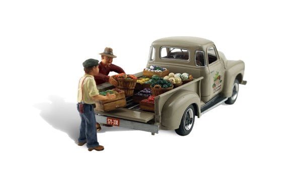 Woodland Scenics AS5561 HO Scale Paul's Fresh Produce - Oakville Model Trains Depot